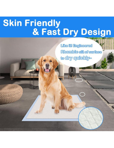 Alfombrillas Desechables para Perros PetCp 100 Unidades 32.8x45cm