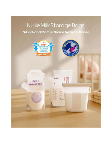 Bolsas de Almacenamiento de Leche Materna Nuliie 240pcs 6oz