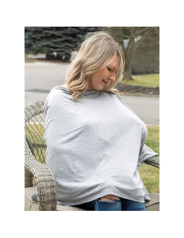 Cubierta de Lactancia BABYPLUSME - Manta Estilo Poncho Modal