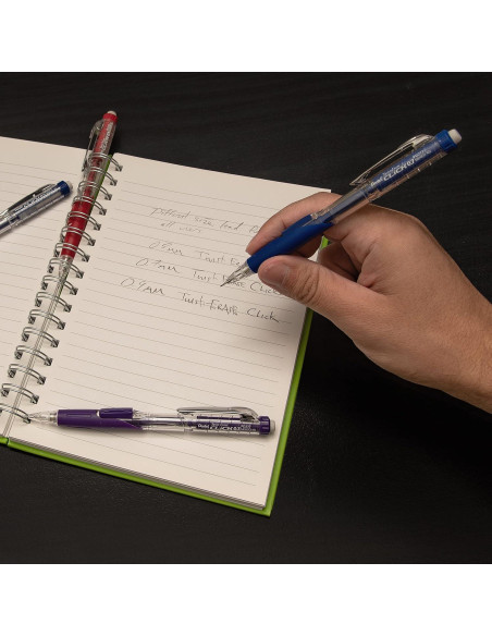 Lápiz Mecánico Pentel Twist-Erase Click 0.5mm - Paquete de 6