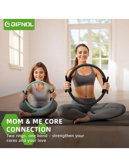 Juego de Anillos de Pilates GIFNOL con Pelotas y Bandas Juego de Anillos de Pilates GIFNOL con Pelotas y Bandas