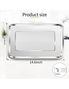 Bandeja de Reemplazo para Horno Tostador BLACK DECKER 37.1x22.4 cm 2