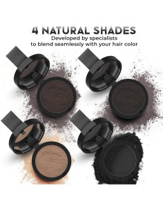 Polvo Ocultador de Línea de Cabello Elevate - Negro 40g 2