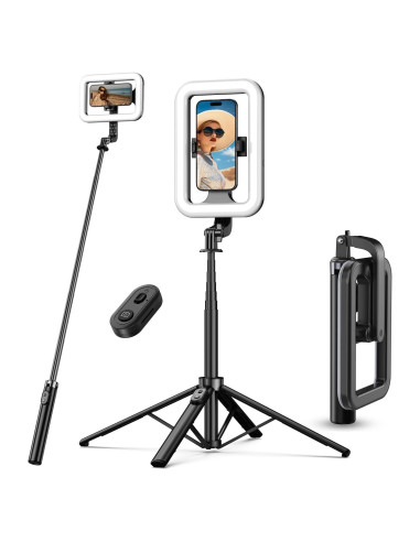 Luz de Anillo Selfie M MYBAT PRO con Trípode 182.88 cm