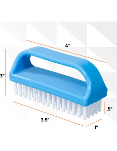Cepillo Limpiador de Uñas Superio - 3 Paquete, Cerdas Duras 2