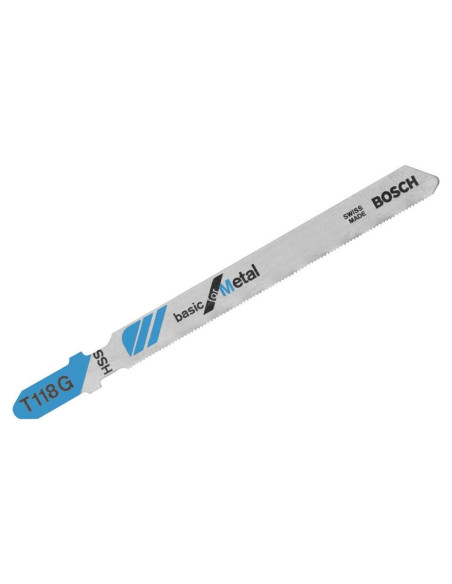 Cuchillas de Sierra de Calar Bosch T118G para Metal 9.21 cm 36 TPI Cuchillas de Sierra de Calar Bosch T118G para Metal 9.21 cm 36 TPI