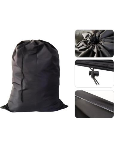Bolsa de Lavandería YETHAN 12PCS Negra 76.2x101.6cm Plegable