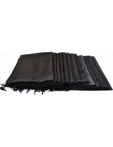 Bolsa de Lavandería YETHAN 12PCS Negra 76.2x101.6cm Plegable