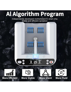 Máquina Automática de Reparto de Cartas Ht Viik MAX II - 8 Jugadores, Blanco 2