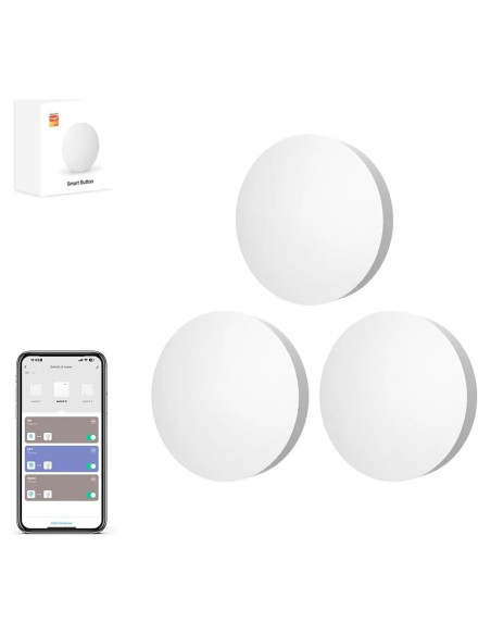 Botón Remoto Inteligente ZigBee IHSENO - Control APP Tuya Botón Remoto Inteligente ZigBee IHSENO - Control APP Tuya