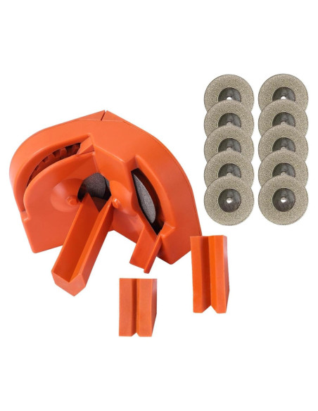 Juego de Afiladores de Brocas Fafeicy 10PCS 2-16mm ABS Juego de Afiladores de Brocas Fafeicy 10PCS 2-16mm ABS