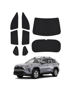 Protector Solar Canvcle para Parabrisas Toyota RAV4 2019-2025 8 Piezas