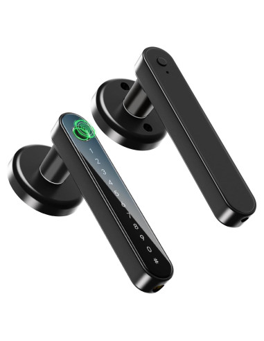 Cerradura Biométrica IRONZON con Huella Dactilar y Teclado