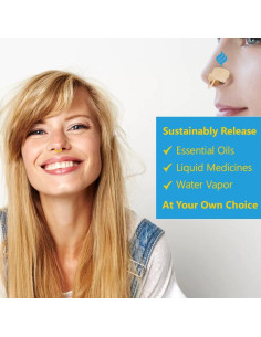 Difusor de Aceite WoodyKnows NOTRIAL - Inhalador Nasal Compacto 2