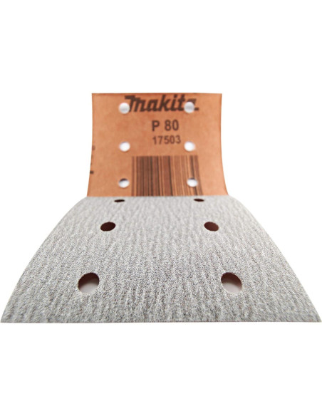 Juego de Papel de Lija Multi-Grano Makita 30 Piezas 11.4x14cm Juego de Papel de Lija Multi-Grano Makita 30 Piezas 11.4x14cm