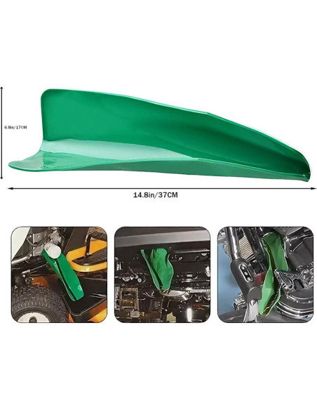 Embudo Flexible de Silicona PEOKPIPLE 37.6x17.3cm Verde Embudo Flexible de Silicona PEOKPIPLE 37.6x17.3cm Verde
