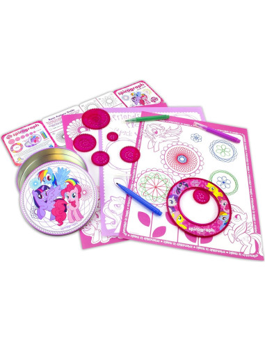 Set de Dibujo Spirograph Mi Pequeño Pony - Lata Coleccionable