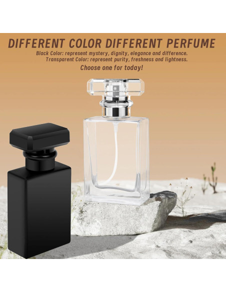 Atomizador de Perfume Luxsego 30ML Vidrio Reutilizable con Embudos Atomizador de Perfume Luxsego 30ML Vidrio Reutilizable con Embudos