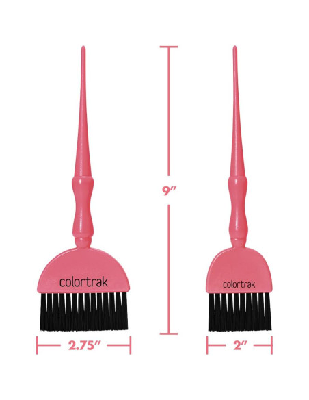 Set de Brochas Colortrak 3PK - 1 Rey y 2 Reina, Cerdas Firmes Set de Brochas Colortrak 3PK - 1 Rey y 2 Reina, Cerdas Firmes
