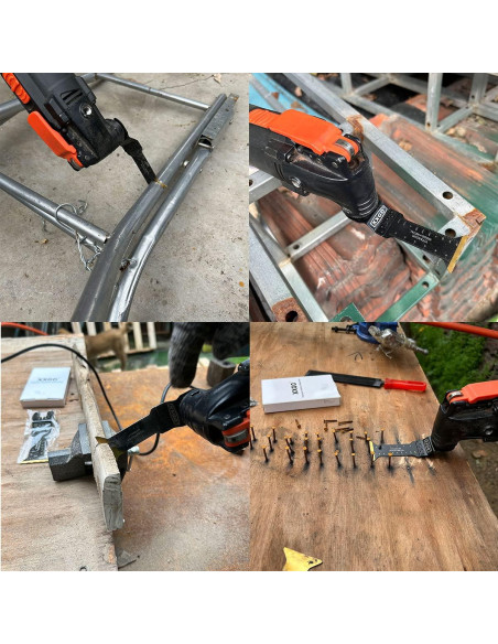 Kits de Cuchillas Multitool Titanio Bi Metal 4 Pcs XXGO Kits de Cuchillas Multitool Titanio Bi Metal 4 Pcs XXGO