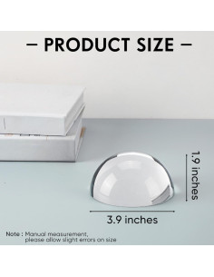 Lente de Aumento Jetec 5X 9.9 cm en Forma de Cúpula con Caja 2