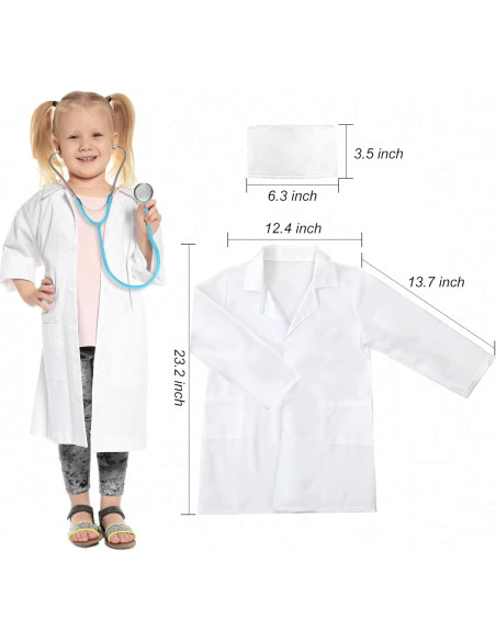 Kit de Doctor Phobby 27 Piezas con Estetoscopio Real para Niños Kit de Doctor Phobby 27 Piezas con Estetoscopio Real para Niños