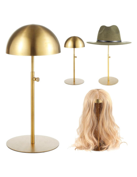 Soporte para Sombreros Dorado OMISTAR, Ajustable 20.32-39.37 cm Soporte para Sombreros Dorado OMISTAR, Ajustable 20.32-39.37 cm