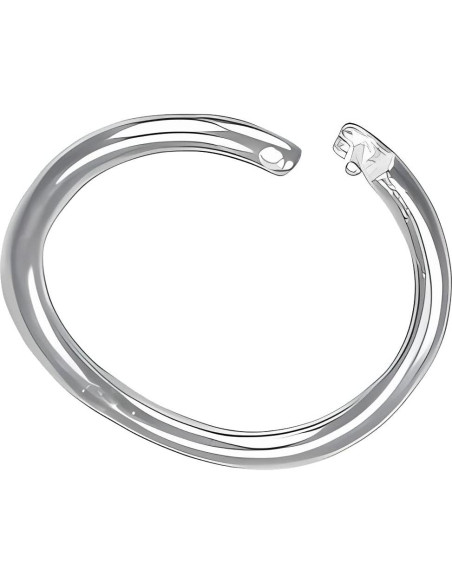 Anillos de Salto Redondos uGems de Plata Esterlina 10mm Anillos de Salto Redondos uGems de Plata Esterlina 10mm