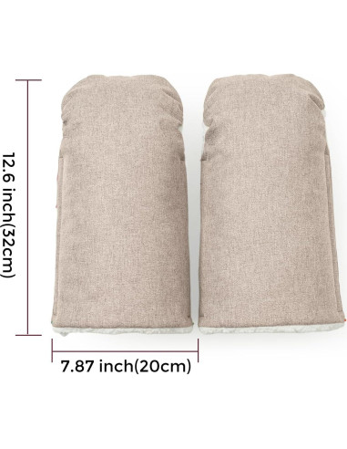 Guantes para Cochecito Momcozy GV001 Caqui Universales