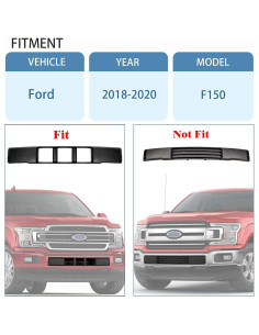 Soporte de Placa de Matrícula Frontal OKPARZ para Ford F150 2018-2020 2