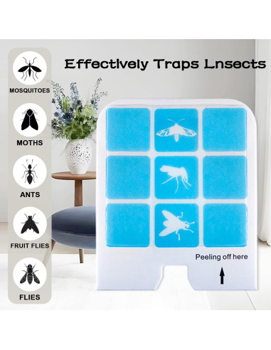 20 Tarjetas Adhesivas Repuesto Safer Home SH502 SH503 DT3005W