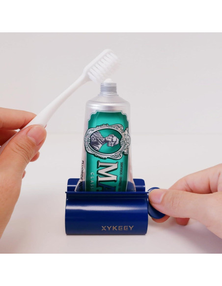 Exprimidor de Tubos de Pasta de Dientes XYKEEY Azul - Herramienta Multifuncional Exprimidor de Tubos de Pasta de Dientes XYKEEY Azul - Herramienta Multifuncional