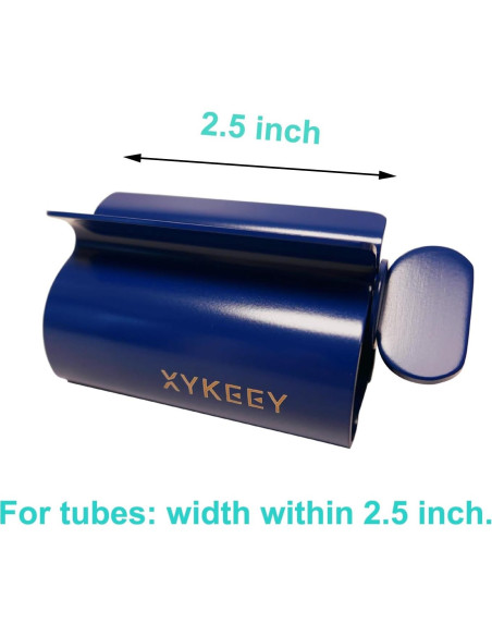 Exprimidor de Tubos de Pasta de Dientes XYKEEY Azul - Herramienta Multifuncional Exprimidor de Tubos de Pasta de Dientes XYKEEY Azul - Herramienta Multifuncional