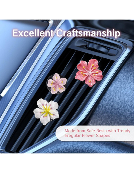 Clips Ambientador para Aire de Coche NIIIYTYB 6 Pcs Hibisco Clips Ambientador para Aire de Coche NIIIYTYB 6 Pcs Hibisco