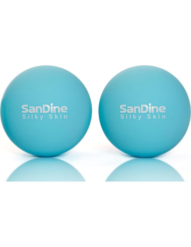Pelotas de Masaje Lacrosse Sandine 6.35 cm 2 Pack Azul