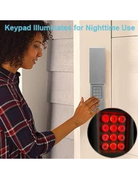 Teclado Inalámbrico Universal X X-HOUSE para Garaje 5 Botones Teclado Inalámbrico Universal X X-HOUSE para Garaje 5 Botones