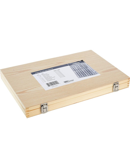 Juego de Cinceles PSI Woodworking LCHSS8 8 Piezas Madera Juego de Cinceles PSI Woodworking LCHSS8 8 Piezas Madera