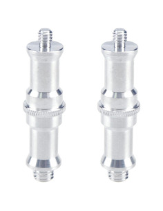 Adaptador de Tornillo Macho 3/8" a 1/4" MY MIRONEY - 2 Piezas