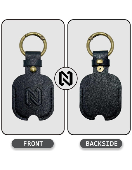 Funda de Llave de Coche de Cuero NAPHYLAIFA Negra - Protector Duradero Funda de Llave de Coche de Cuero NAPHYLAIFA Negra - Protector Duradero