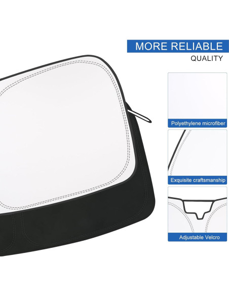 Protector Solar Parabrisas JDMCAR F150 2015-2020 Plegable Protector Solar Parabrisas JDMCAR F150 2015-2020 Plegable