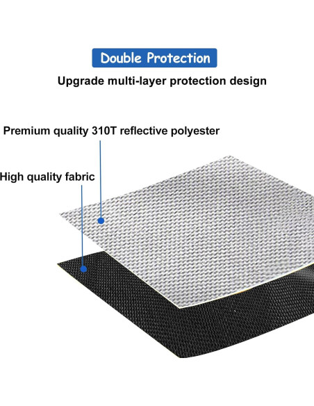 Protector Solar Parabrisas JDMCAR F150 2015-2020 Plegable Protector Solar Parabrisas JDMCAR F150 2015-2020 Plegable