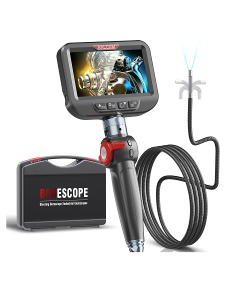 Borescopio Articulado Ralcam H408B 8.5mm 1.52m HD 4.3" Borescopio Articulado Ralcam H408B 8.5mm 1.52m HD 4.3"
