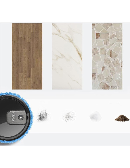 Robot Aspirador Inteligente InnaMall HJWL-6217, Mopa Húmeda y Seca Robot Aspirador Inteligente InnaMall HJWL-6217, Mopa Húmeda y Seca