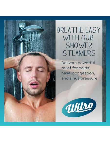 Vapores de Ducha Aromáticos Wilro - 6 Fragancias Esenciales Vapores de Ducha Aromáticos Wilro - 6 Fragancias Esenciales