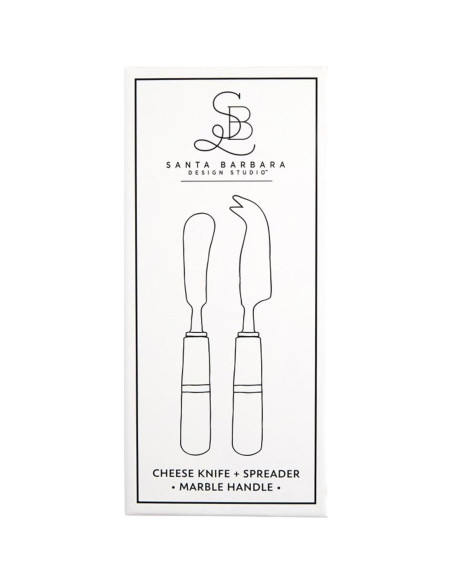 Cuchillos de Queso Santa Barbara Design Studio - 2 Piezas Acero Inoxidable Cuchillos de Queso Santa Barbara Design Studio - 2 Piezas Acero Inoxidable
