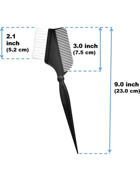 Juego de Brochas para Teñir Cabello Raonest - 5 Piezas Juego de Brochas para Teñir Cabello Raonest - 5 Piezas
