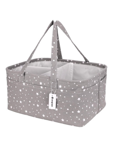Caddy Organizador de Pañales QiANBiRD Extra Grande 44.5x31.75cm Caddy Organizador de Pañales QiANBiRD Extra Grande 44.5x31.75cm