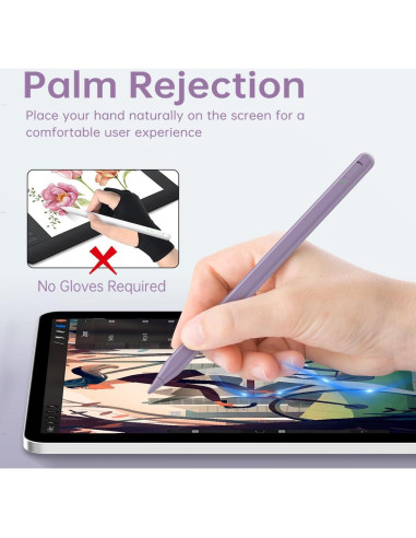 Uogic Stylus Pen para iPad 2018-2025 con Rechazo de Palma