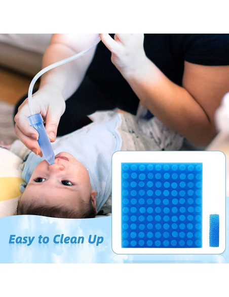 Esponjas de Higiene para Aspirador Nasal Esonto 100 Unidades Esponjas de Higiene para Aspirador Nasal Esonto 100 Unidades