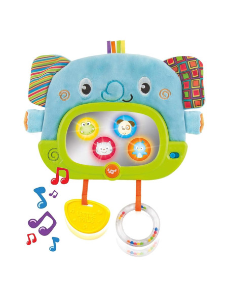 Espejo de Actividad para Bebés Bambiya con Luz y Sonido 0+ Meses Espejo de Actividad para Bebés Bambiya con Luz y Sonido 0+ Meses